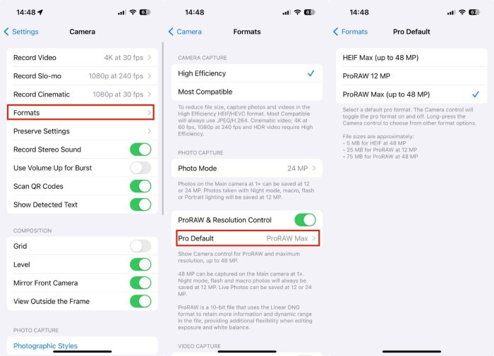 Panduan lengkap menggunakan fitur ProRAW pada kamera iPhone terbaru