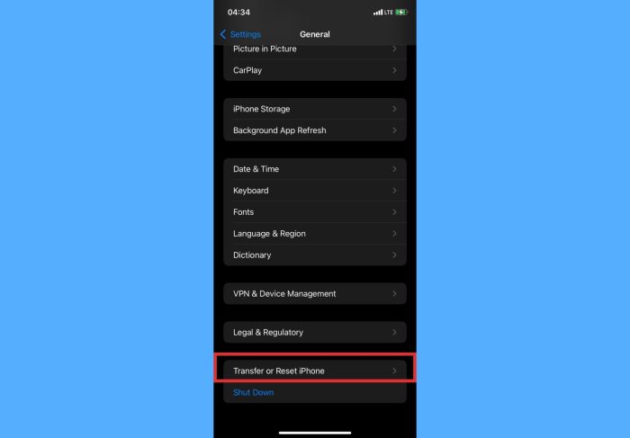 Cara reset pengaturan iPhone tanpa menghapus data