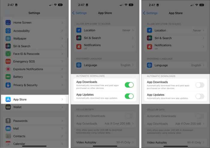 Cara mengelola unduhan otomatis di iPhone agar tidak boros memori