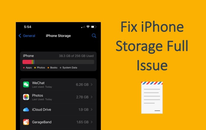Bagaimana cara mengatasi penyimpanan iPhone yang penuh tiba-tiba