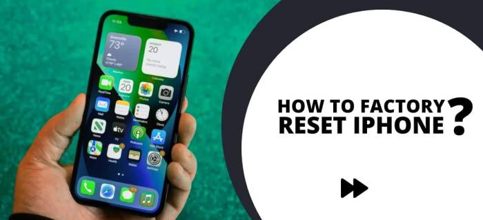 How to &icirc;Factory&icirc; &icirc;Reset&icirc; &icirc;iPhone&icirc;: A Step-by-Step Guide