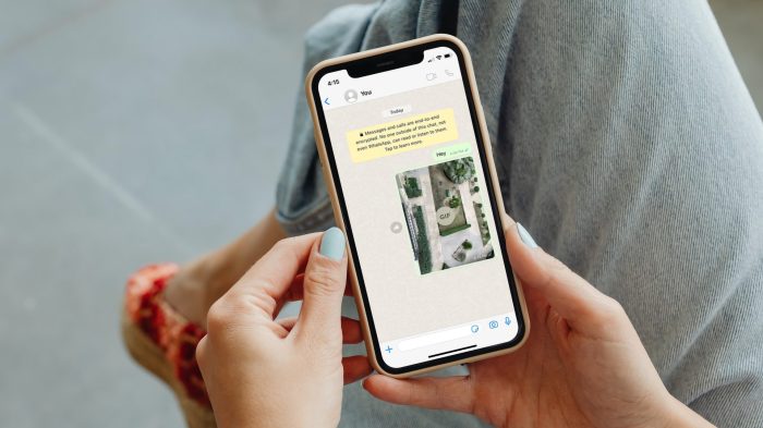 Cara mengirim foto dengan ukuran asli melalui WhatsApp