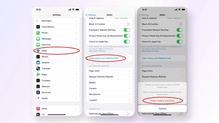 Bagaimana cara menghapus file sampah tersembunyi di iPhone