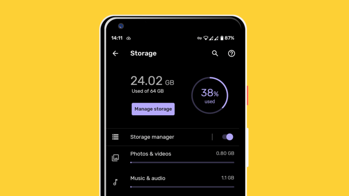 Mengapa penyimpanan internal Android cepat penuh meskipun jarang digunakan
