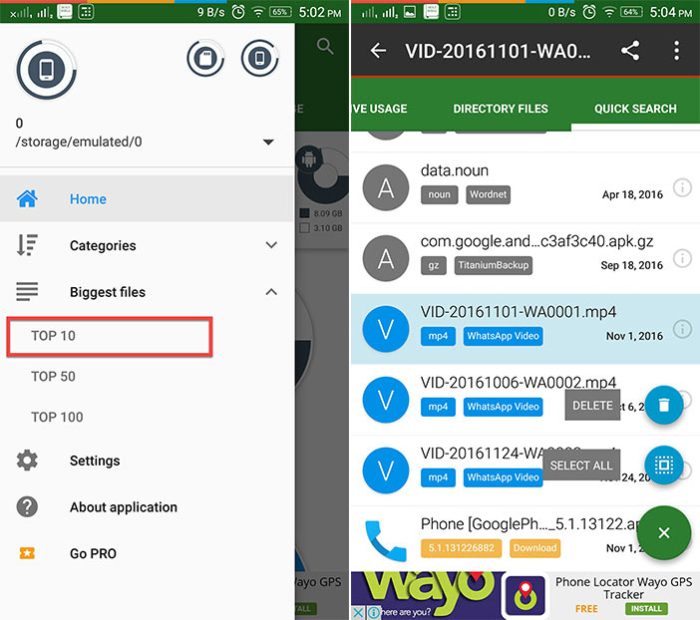 Bagaimana cara membebaskan ruang penyimpanan internal Android secara permanen