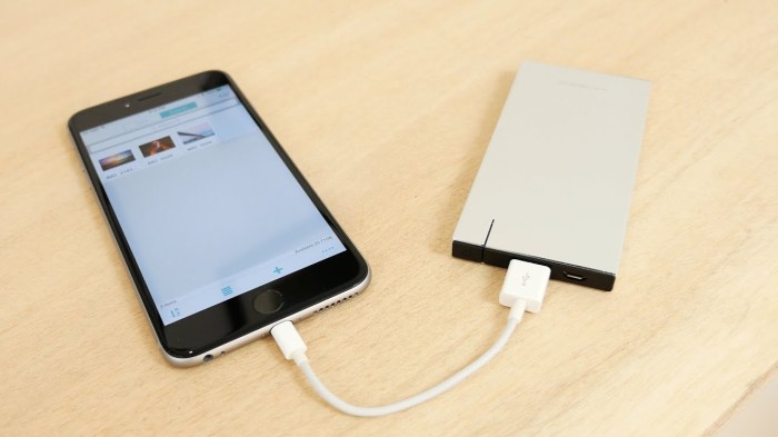 Bagaimana cara memindahkan data iPhone ke penyimpanan eksternal