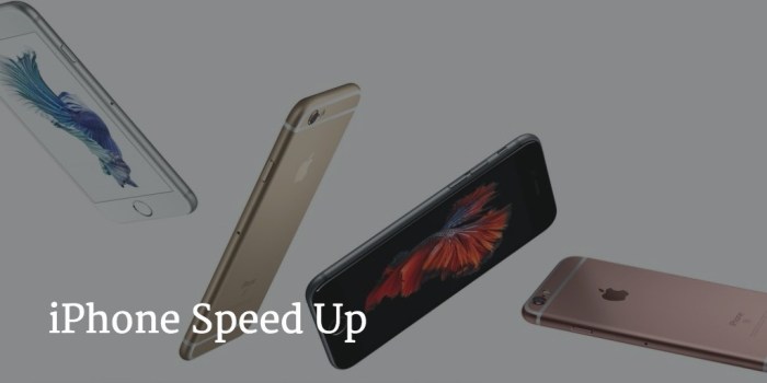 Tips mempercepat kinerja iPhone tanpa jailbreak