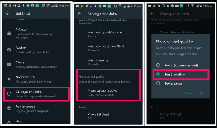 5 Simple &icirc;Ways&icirc; &icirc;to Send&icirc; High-Quality Images on &icirc;WhatsApp&icirc; - Dignited
