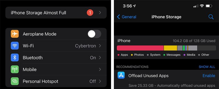 12 Ways to &icirc;Fix&icirc; &icirc;iPhone&icirc; &icirc;Storage&icirc; &icirc;Full&icirc; Issue &acirc; TechCult