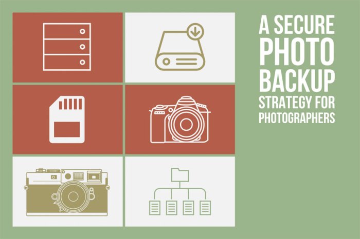 Strategi backup foto untuk fotografer profesional